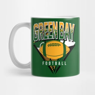 Green Bay Retro Football Gameday Mug